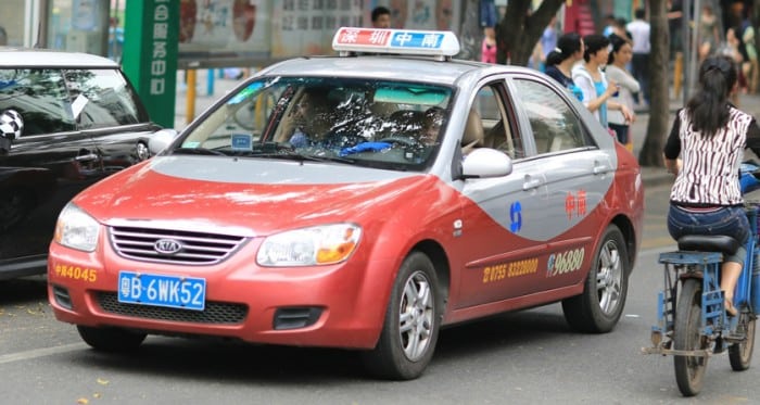 taxi shenzhen