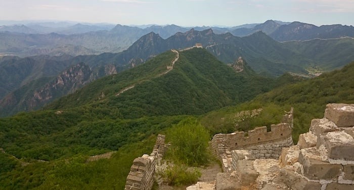 Vista de Jiankou